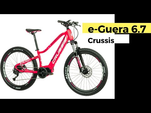 Crussis e-Guera 6.7 📍 Dievčenský juniorský ebike | dojazd 120km | insportline ebajk detský