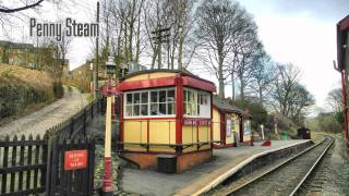 preview picture of video 'Keighley & Worth valley railway 25th Feb 2012'