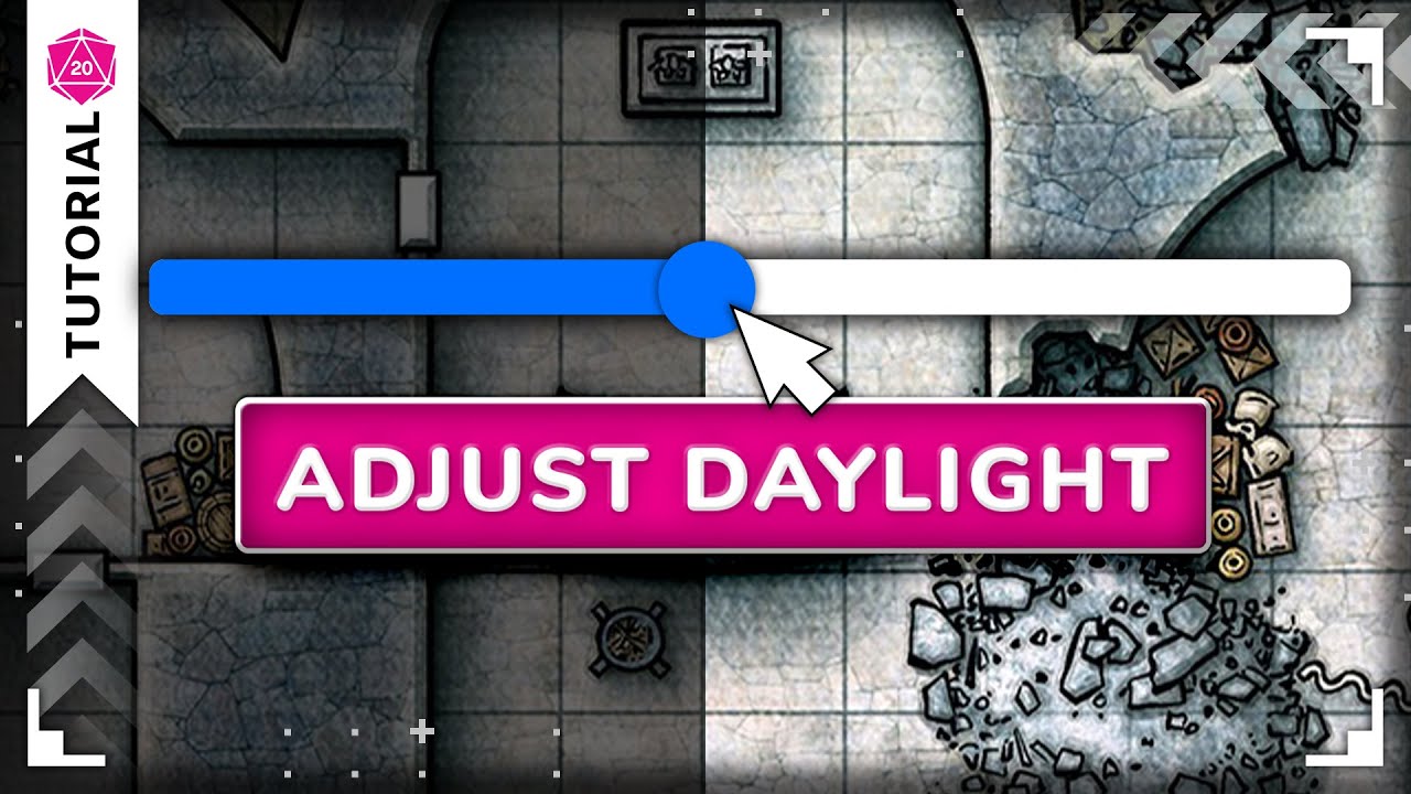 Adjustable Daylight Roll20 | Roll20 Tutorial