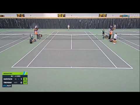 Trevisan Federica v Isabella Harvison - RICE v BU - 23.01.23