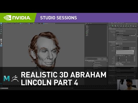 Creating 3D Abraham Lincoln w/ Hadi Karimi Part 4: Hair Grooming