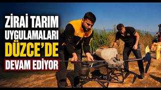   Zirai Tarım Uygulamaları Düzce’de Devam Ediyor