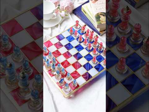 The Easiest Way To Make Beautiful Resin Chess 2022