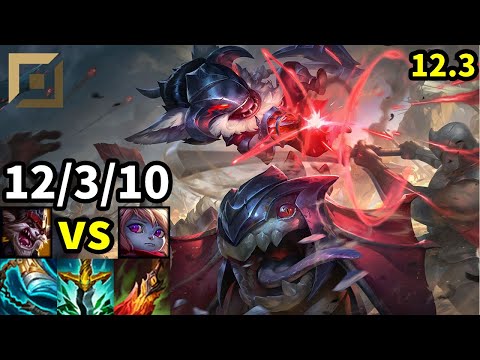 Kled Top vs Poppy - KR Master | Patch 12.3