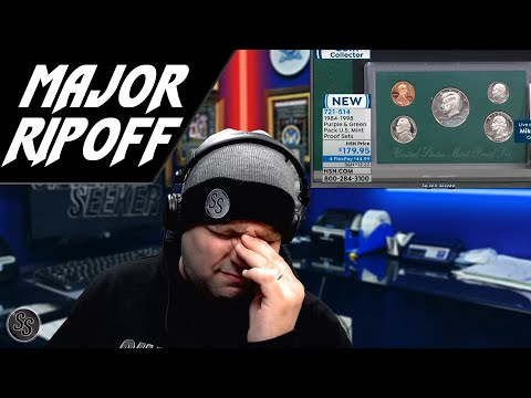 HSN Selling WAY Overpriced Coins REACTION!