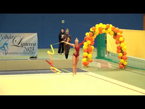 Xenia Benkovitsova_ RIBBON_ Slovak National Championships 2023_JUNIORS_A