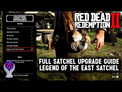 Red Dead Redemption 2 - Legend of the East Satchel Guide - All 7 Satchel Upgrades