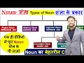 Noun And Its Types With Examples Noun English Grammar Proper Common Collective Abstarct Noun