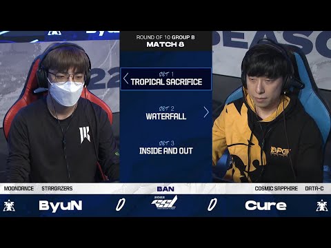 [2022 GSL S3] Ro.10 Group B Match8 ByuN vs Cure