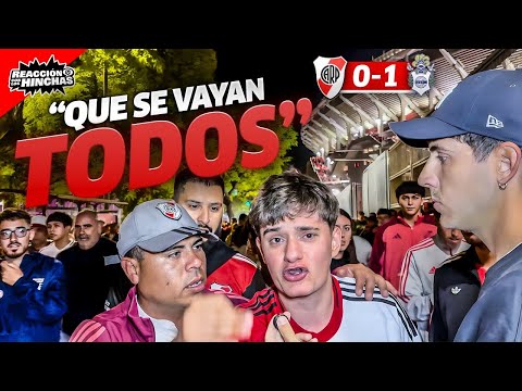 FAN REACTION / RIVER 0-1 GIMNASIA LP