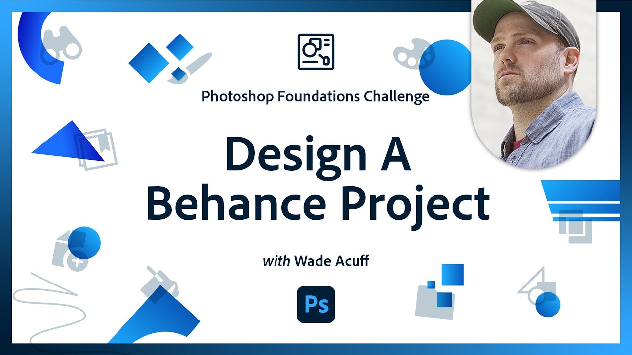 Design a Behance Project | Photoshop Foundations Challenge