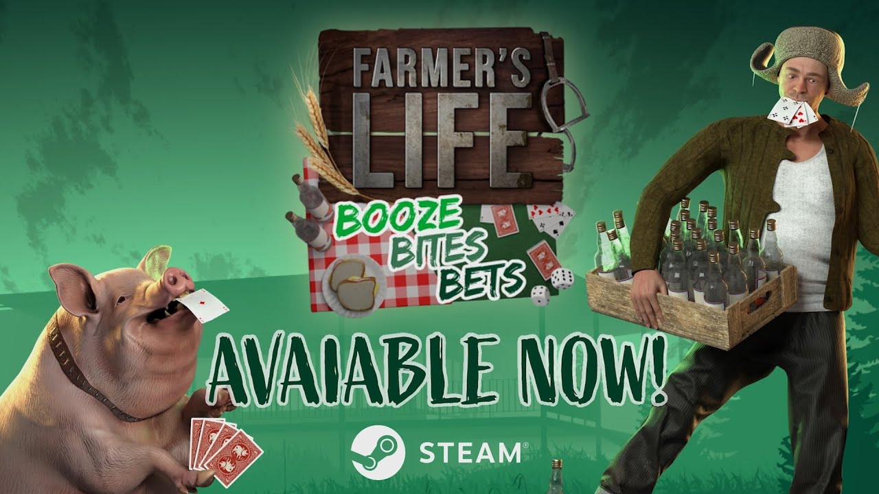 Farmer’s Life: Booze Bites Bets DLC - Release Trailer