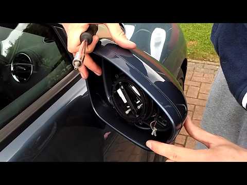Peugeot RCZ door mirror creek fix - mirror removal and installation guide