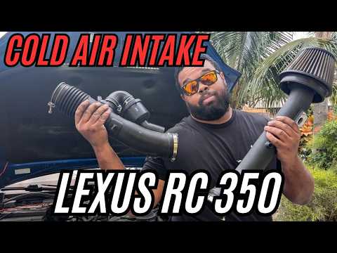 Takeda Cold Air Intake for Lexus RC 350 F-Sport!