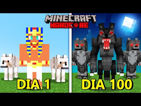SOBREVIVI 100 DIAS COMO UM LOBISOMEM no MINECRAFT - O FILME