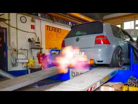 VW Golf Mk4 2.8L V6 Turbo 654PS @ 794NM Abstimmung TTK-Performance / Turbo-Gockel