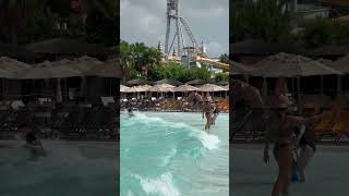 🌞Magic Of The Aqua Park Fun Wave Pool -Beatiful Day🏝️ #aquapark #swimmingpool #wavepool