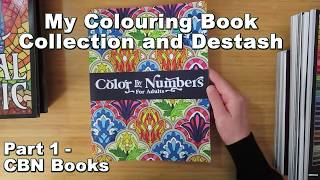 My Colouring Book Collection & Declutter  Pt 1 || Craft Room Declutter Part 19 (Chatty Vlog Style)