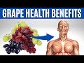 GRAPE BENEFITS  - 16 Impressive Health Benefits of Grapes!