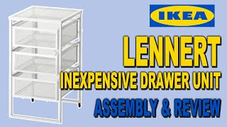 Ikea LENNART Drawer Unit | Assembly & Review | Clueless Dad