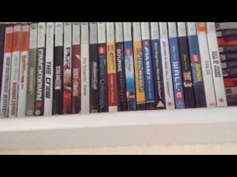 XboxGamerHd2015's Game Room Tour, 203 Games, 9 systems.