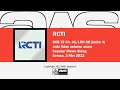 ARCHIVED Jeda Iklan RCTI Selama Acara Seputar INews Siang 3 Mei 2022