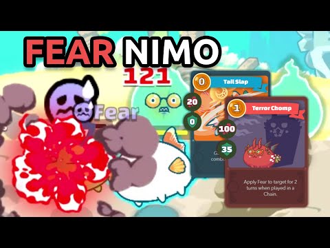 Fearnimo - Backline Aqua 2340 MMR S19 Gameplay | Axie Infinity