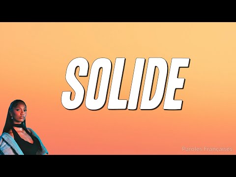 Ronisia - Solide (Paroles)
