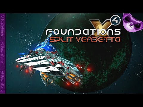 X4 Split Vendetta Ep19 - Joining the SCA then bombing their station!