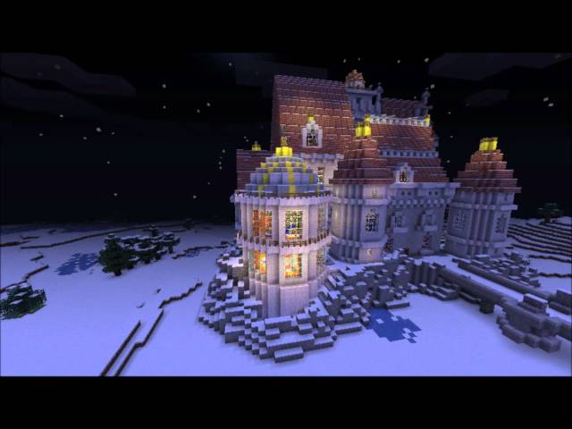 Beauty And The Beast Castle Minecraft Map