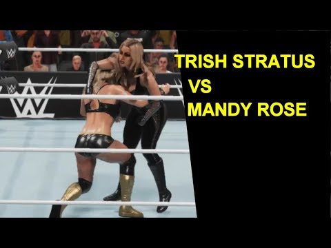 WWE 2K19 Trish Stratus vs Mandy Rose - Anything Goes