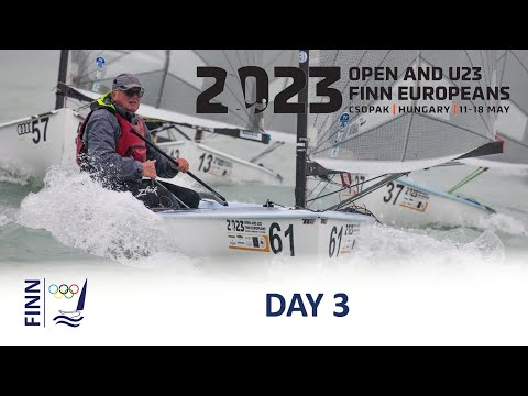 Highlights from Day 3 of the 2023 Open Finn Europeans