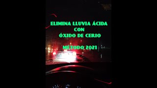 Eliminar lluvia acida o manchas de cristales del auto (Oxido de Cerio)