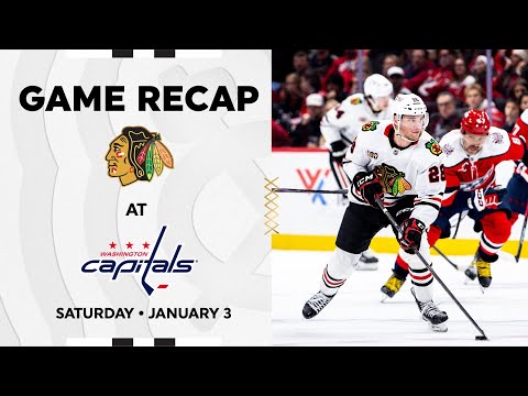 Blackhawks at Capitals Game Highlights | 1.3.26