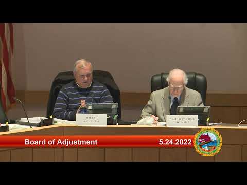 5.24.2022 Board of Adjustment