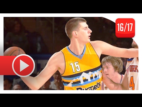 Nikola Jokic Full Highlights vs Knicks (2017.02.10) - 40 Pts, 9 Reb, BEAST!