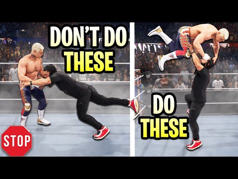 14 Essential Tips To Improve In WWE 2K24 or Any other 2k Games