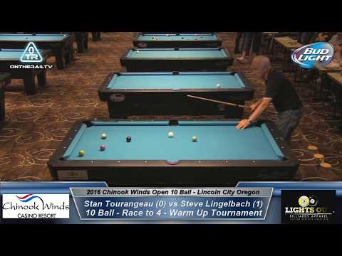 Steve Lingelbach vs Stan Tourangeau - 2016 CWO 10 Ball