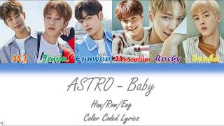 Download lagu ASTRO (아스트로) - Baby [Han/Rom/Eng] Color Coded Lyrics mp3