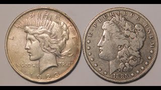 Peace & Morgan Silver Dollars & what Raleigh Coin Dealers pay for them in 2024 !