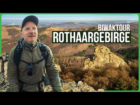0°C Biwaktour 🟢 Das Rothaargebirge auf dem Qualitäts-Wanderweg im Sauerland