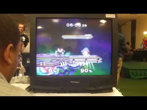 Smash The Record 2015 - ASH | Gravy (Falcon) vs. CT | The Moon (Marth) Melee Top 16 Losers - SSBM
