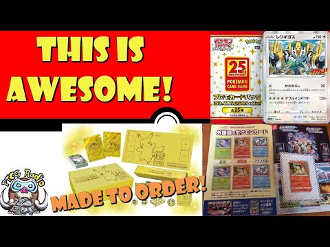 Elusive Gold Pokémon Anniversay Box is Now Made to Order! & Other Great News! (Pokémon TCG News)