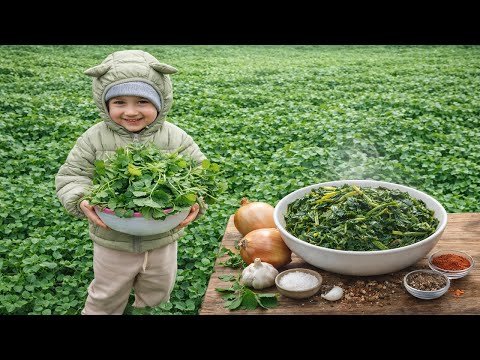 Traditional Herbal Cooking: Wild Mallow Dish & Thyme Green Tea | Village Natural Remedy Recipe