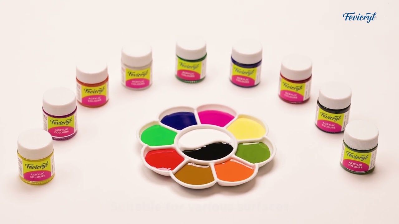 Fevicryl | Acrylic Sunflower Kit