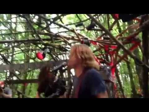 Ty Segall and the rolin ston (wand) at Pickathon