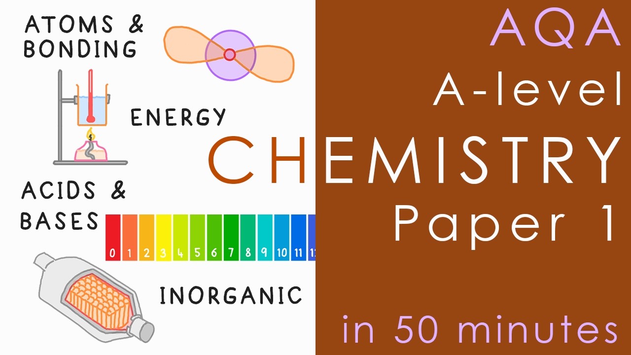 All of AQA CHEMISTRY Paper 1 in 50 mins - A-level Chemistry