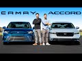 2025 Toyota Camry vs Honda Accord // DRAG & ROLL RACE