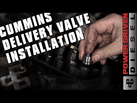 How to Install Cummins Delivery Valves | Power Driven Diesel