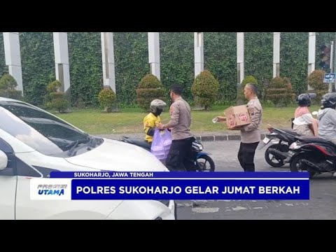 POLRES SUKOHARJO GELAR JUMAT BERKAH